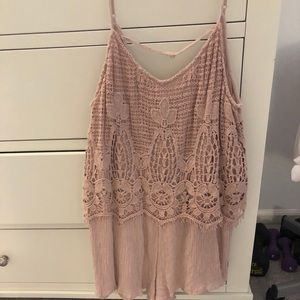 American Eagle Outfitters Other - American Eagle Blush Pink Romper American Eagle Outfitters Other - American Eagle Blush Pink Romper